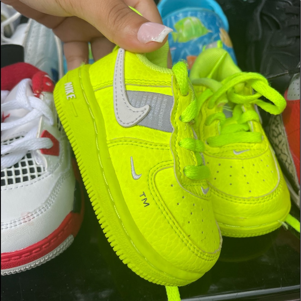 Neon Yellow Air Forces